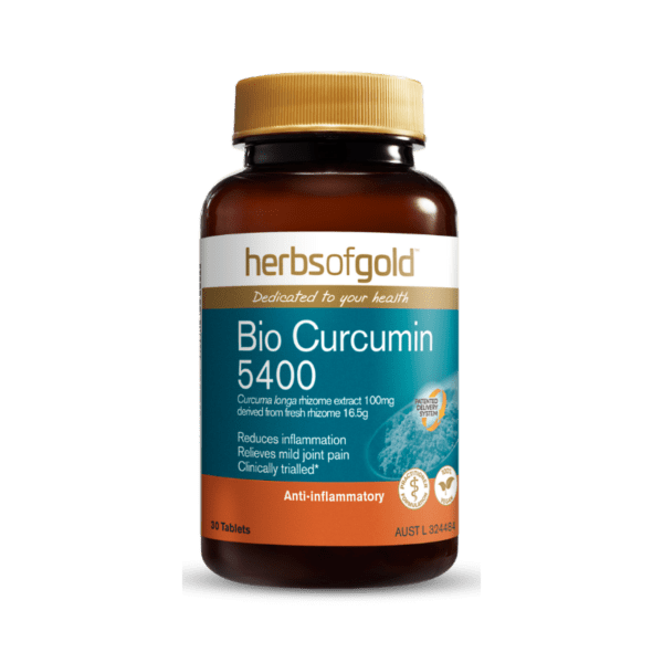 Bio Curcumin 5400 30 capsules - Herbs of Gold