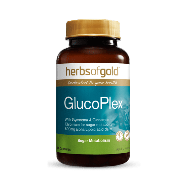 Glucoplex 60 capsules - Herbs of gold