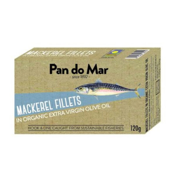 Mackerel fillets 120g - Pan do mar