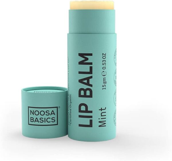 Mint lip balm 15g - Noosa basics