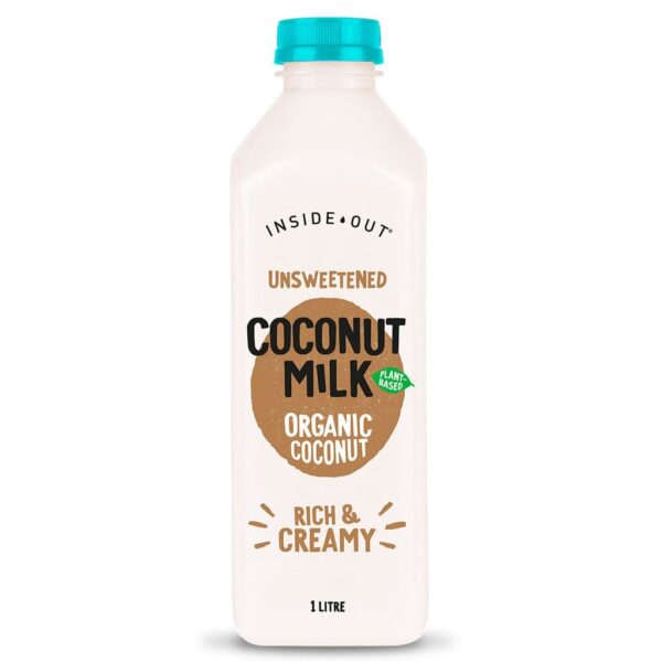 Unsweetened coconut milk - inside out