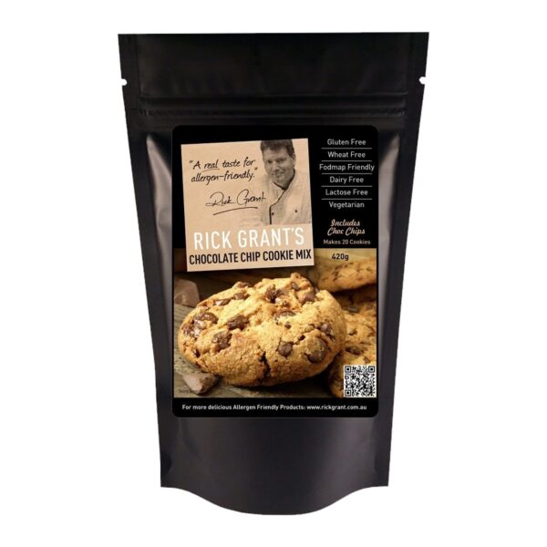 Choc chip cookie mix 420g - Rick grants