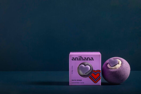 Lavender Love Hydrating bath bomb - Anihana