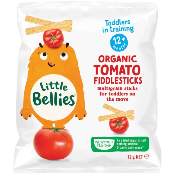 Organic tomato fiddlesticks 12g - Little bellies