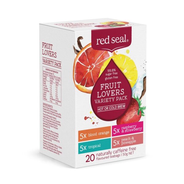 Fruit lovers tea pack 20 teabags - Red seal