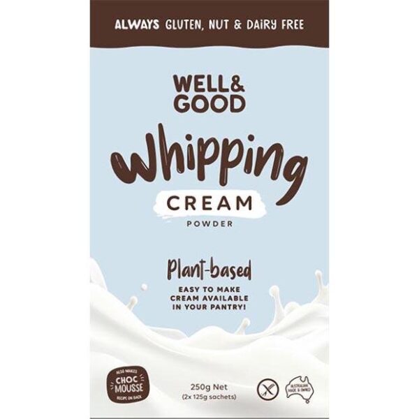 Whipping cream powder 250g - well & good