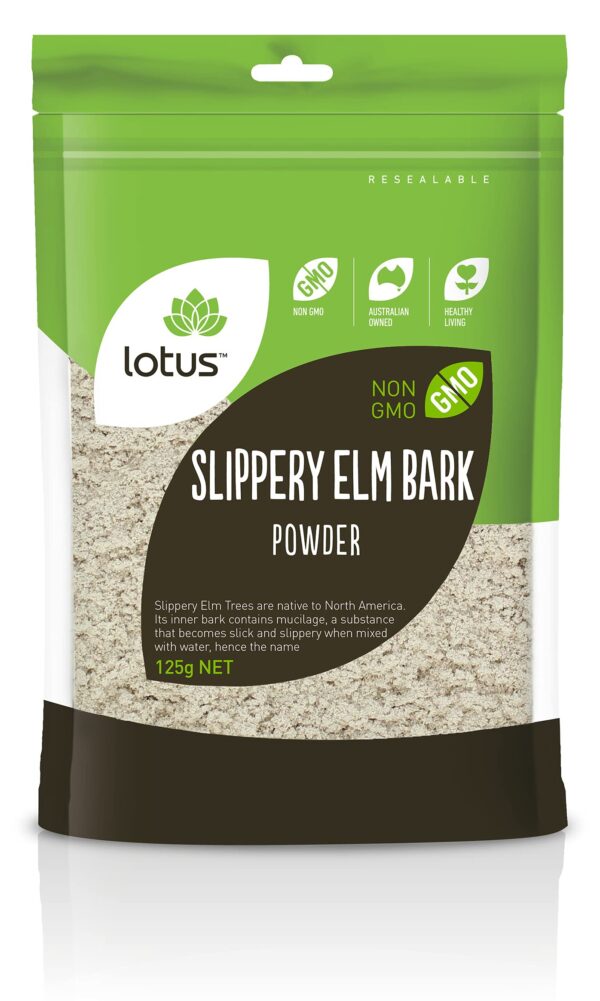 Slippery elm bark powder 125g - Lotus