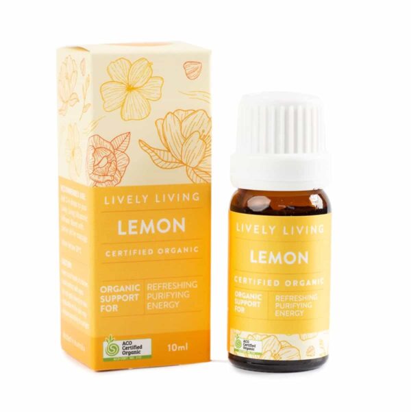 Lemon essential oil 10ml - Lively living