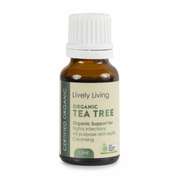 Tea tree essential oil 15ml - Lively living