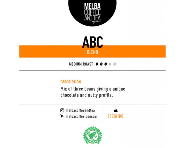 ABC coffee blend 250g - Melba