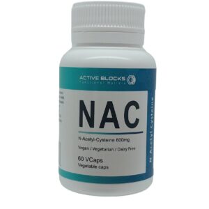 NAC 600mg 60 capsules - Active blocks