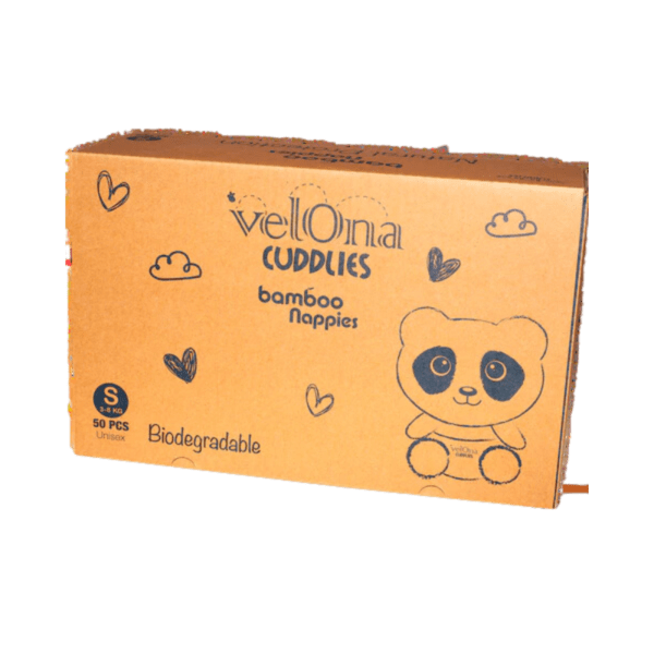 D Bamboo nappies S 50pcs - Velona cuddlies