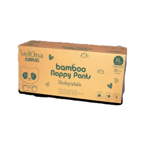 D Bamboo nappies XL 34ps - Velona cuddlies