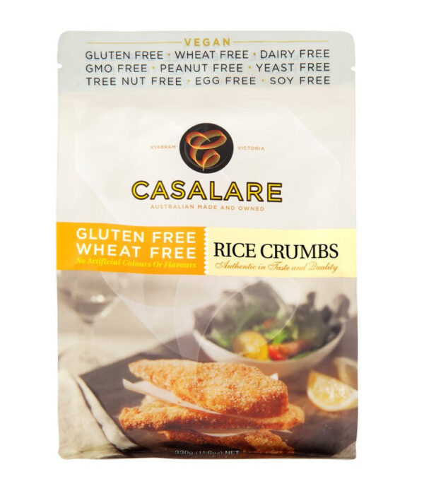 Rice Crumbs Gluten Free 330g - Casalare