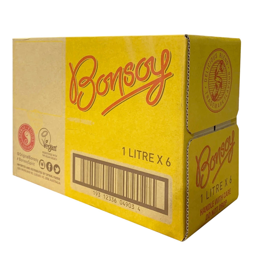 Soy Milk 6x1L Box - Bonsoy - Concept Green Urban Foods