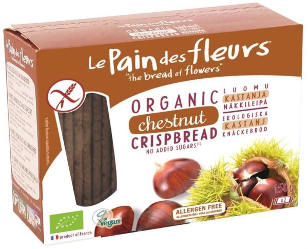 Chestnut crispbread 150g - Le pain des fleurs