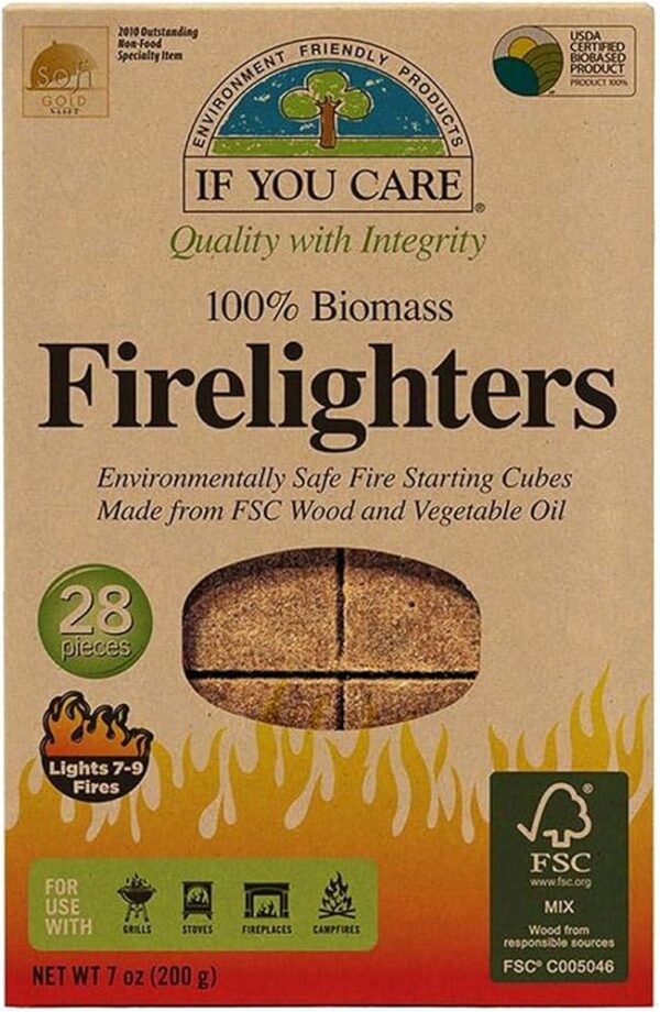 Firelighters 28 cubes - If you care