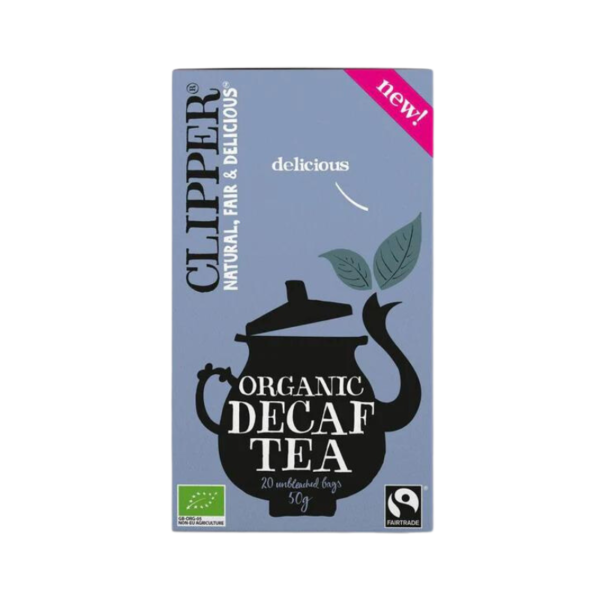 Black tea decaf 20 teabags - Clipper