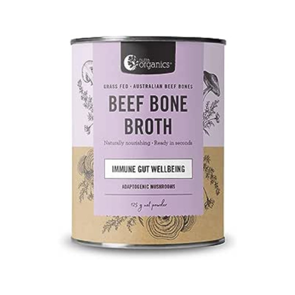 Beef bone broth adaptogenic mushrooms 125g