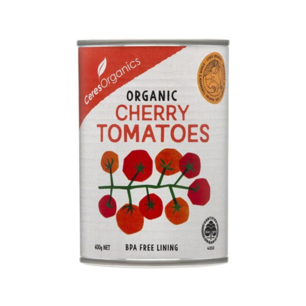 Cherry Tomatoes Can 400g - Ceres Organic