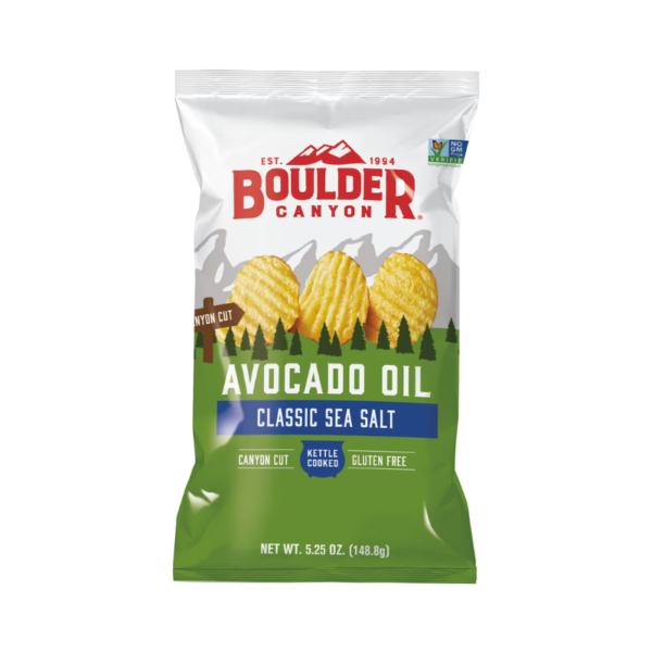 Classic sea salt chips avocado oil - Boulder canyon