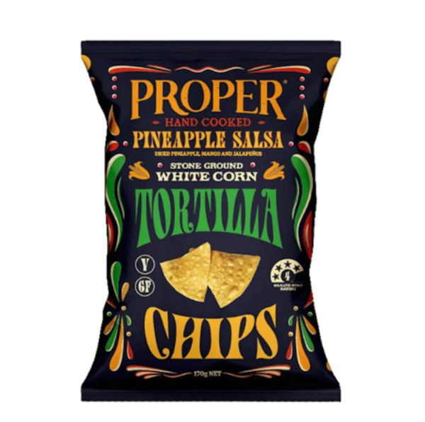 Pineapple salsa Tortilla chips 150g - Proper crisps